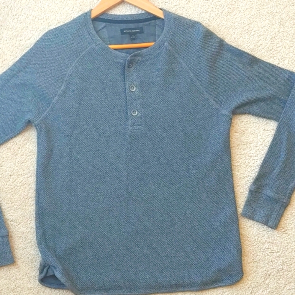 Grey sweater by Banana republic for men